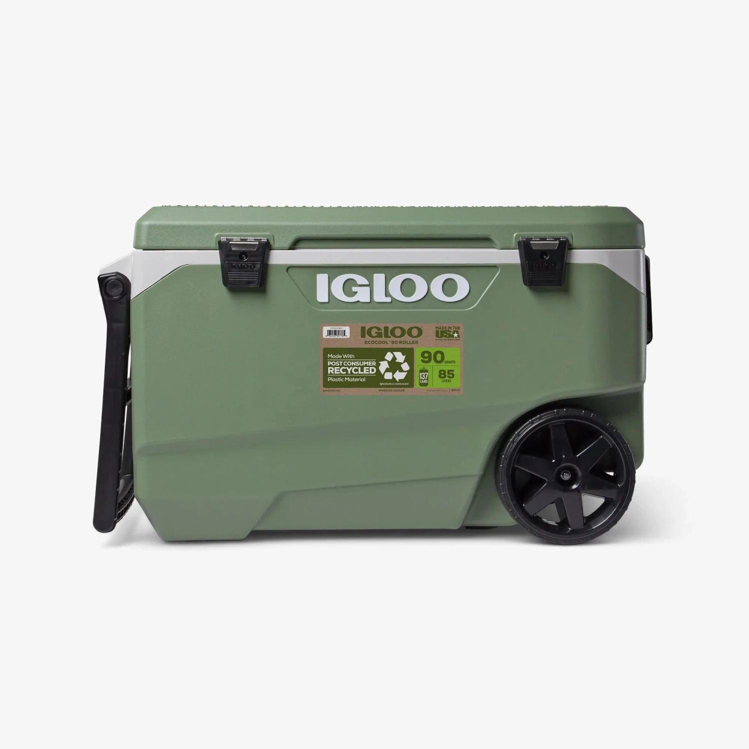Igloo ECOCOOL Latitude 90 QT Roller Cooler 3 Igloo ECOCOOL Latitude 90 QT Roller Cooler
