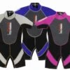 Nalu Childrens Shorty Wetsuits - Pink -Outweli Camping Shop 1136b394511dd2c50cc682f2c01e77f8
