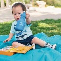 Klean Kanteen Kids Sippy Cup 335ml - Beach Bum -Outweli Camping Shop 2019 K12CSIPPY PP Boy steel sippy bottle lifestyle 222b3f83 3767 469c 8b0d 01671d1a4784