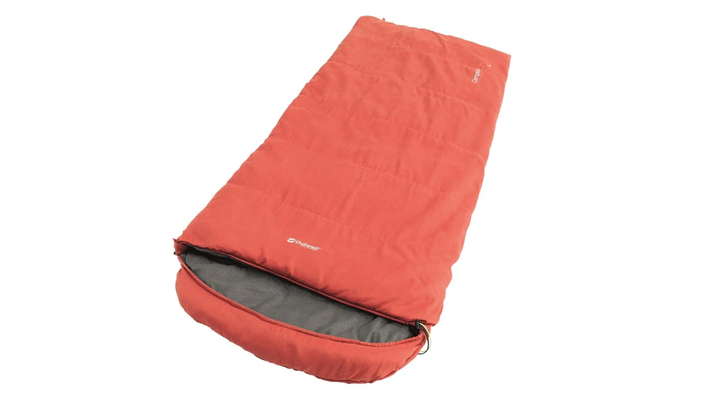 Outwell Campion Lux Red Sleeping Bag 3 Outwell Campion Lux Red Sleeping Bag