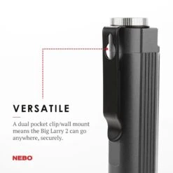 Nebo Big Larry™ 2 -Outweli Camping Shop 6737 GRAY PocketClip 01 1800x1800 97f94276 d04a 4d74 89b6 cd673f132b5e