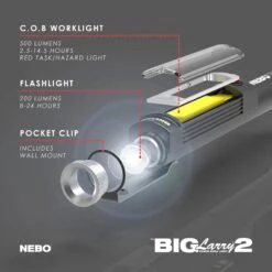 Nebo Big Larry™ 2 -Outweli Camping Shop 6737 GRAY Exploded View 01 1800x1800 fbb57838 dc76 4b4f a77a a5f735e2d670