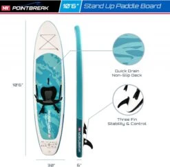 M.Y 10ft 6in Paddle Board Package With Kayak Seat -Outweli Camping Shop 773 2921