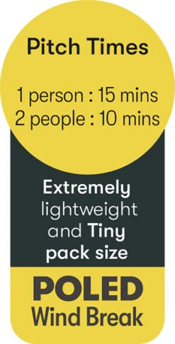 Quest Falcon 500 Windbreak -Outweli Camping Shop A1037 9 midsize