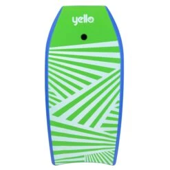 Yello 41" Slick Zig Zag Bodyboard (Blue) -Outweli Camping Shop BGG1606 yello 41inch slick zig zag bodyboard blue 2