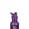 Klean Kanteen Kid Classic Sport Bottle 355ml - Grape Jelly -Outweli Camping Shop K12CPPS GJ