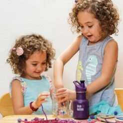 Klean Kanteen Kid Classic Sport Bottle 355ml - Surfs Up -Outweli Camping Shop K12CPPS GJ Twins water bottles lifestyle