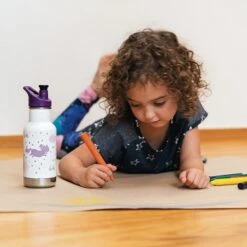 Klean Kanteen Insulated Kid Classic (355ml) - Sugarplum Fairy -Outweli Camping Shop K12KVCPPS UL girls insulated bottle coloring lifestyle 1 030898d7 b744 4ee7 9a5a a8a5cc9f846c