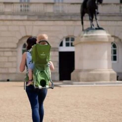 LittleLife Adventurer S2 Child Carrier - Green -Outweli Camping Shop L10593 adventurer S2 child carrier lifestyle 2