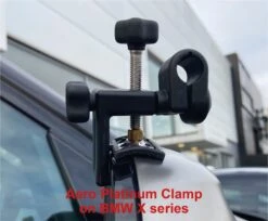 Milenco Aero Platinum Mirror -Outweli Camping Shop Platinum clamp BMW X series