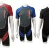 Nalu Adult Wetsuits - Red -Outweli Camping Shop TY7153