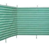Blue Diamond Traditional 5 Pole Green Stripe Windbreak -Outweli Camping Shop WB510 Windbreak 5 Pole Green 89979.1499424986.1280.1280