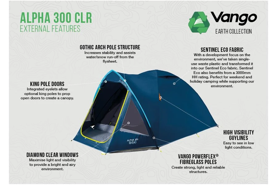 Vango Alpha 300 CLR Tent 5 Vango Alpha 300 CLR Tent - Image 3