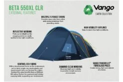 Vango Beta 550XL CLR XL Tent -Outweli Camping Shop beta 550xl clr 1
