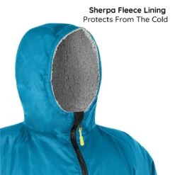 Osprey Unisex Changing Robe Teal -Outweli Camping Shop callout 3 6 1