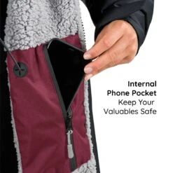 Osprey Unisex Changing Robe Maroon -Outweli Camping Shop callout 4 6