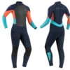 Osprey Zero 5mm Women's Full Length Wetsuit -Coral -Outweli Camping Shop coral wetsuit side by side 1