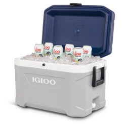 Igloo Maxcold 54QT Cool Box -Outweli Camping Shop igloo maxcold 50 ice chest cool box uk 50557 02 75278