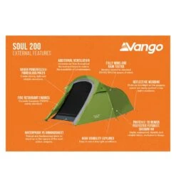Vango Soul 200 Tent -Outweli Camping Shop soul 200 2