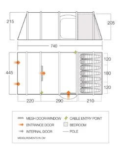 Outweli Camping Shop 12 Outweli Camping Shop -Outweli Camping Shop vango 2023 tents floorplan StargroveAir700DLX