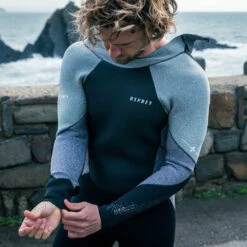 Osprey Mens Zero 5mm Winter Full Length Wetsuit -Outweli Camping Shop ws1033 1042 zero mens 5mm grey lifestyle 1